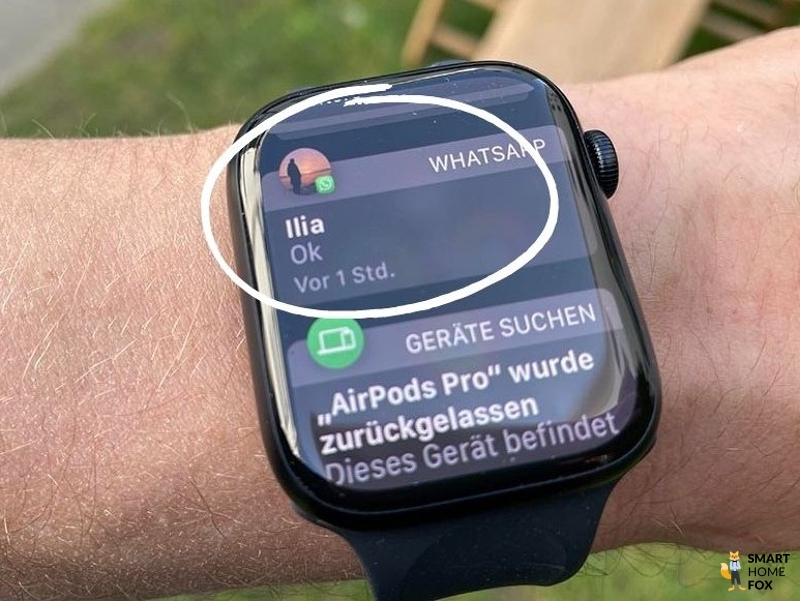 apple watch serie 7 notification